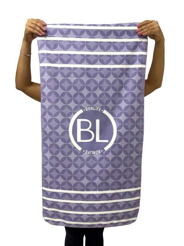 TOALLA ESTAMPADA BONLIFE LILA - 5030